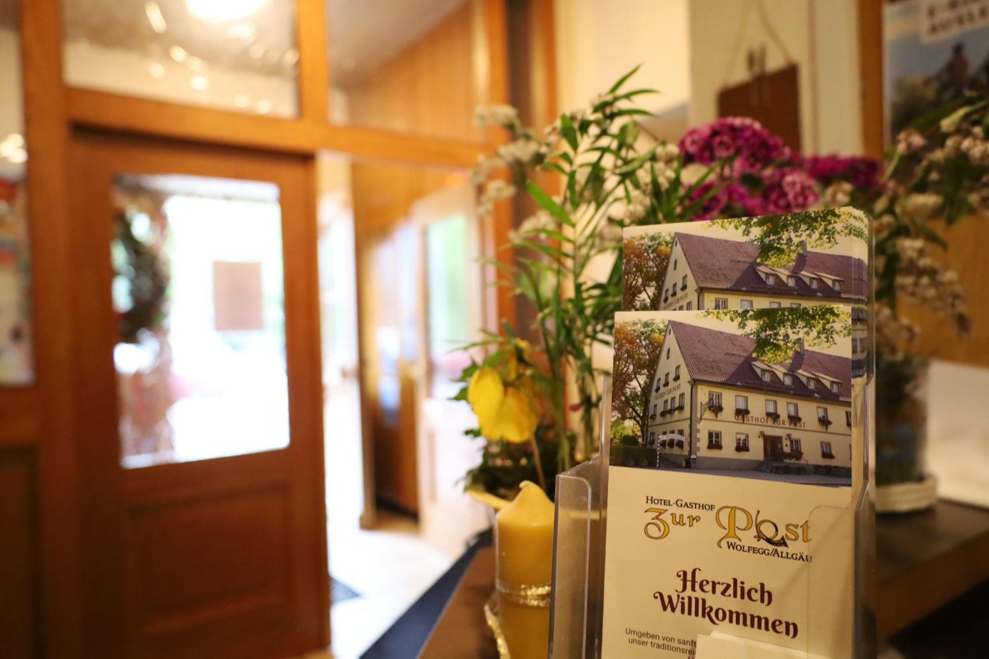 Hotel Gasthof Zur Post Wolfegg Exterior foto
