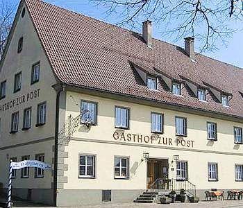 Hotel Gasthof Zur Post Wolfegg Exterior foto